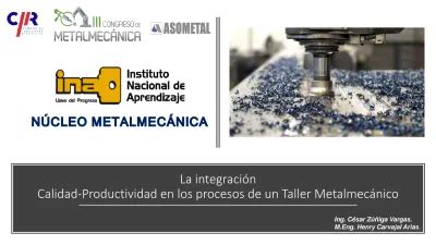 estandar de productividad de un taller metalmecanico|manufactura lean metalmecanica.